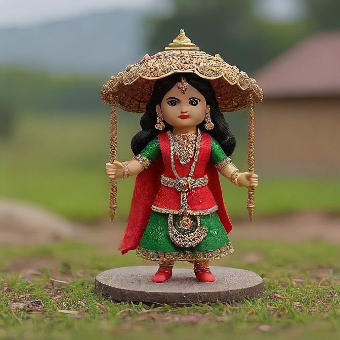 3D cartoon character art